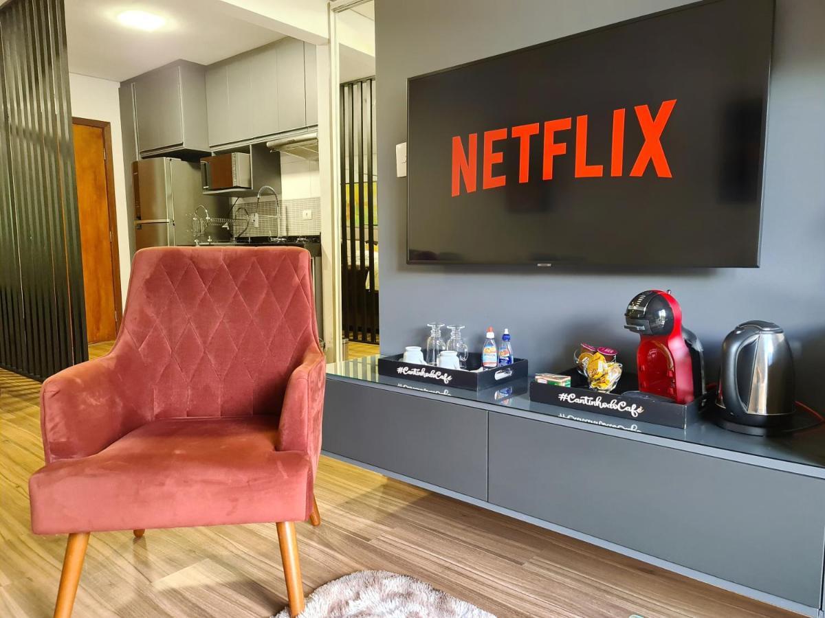 Apartment Loft Cama King 3 Min Do Centrinho *
