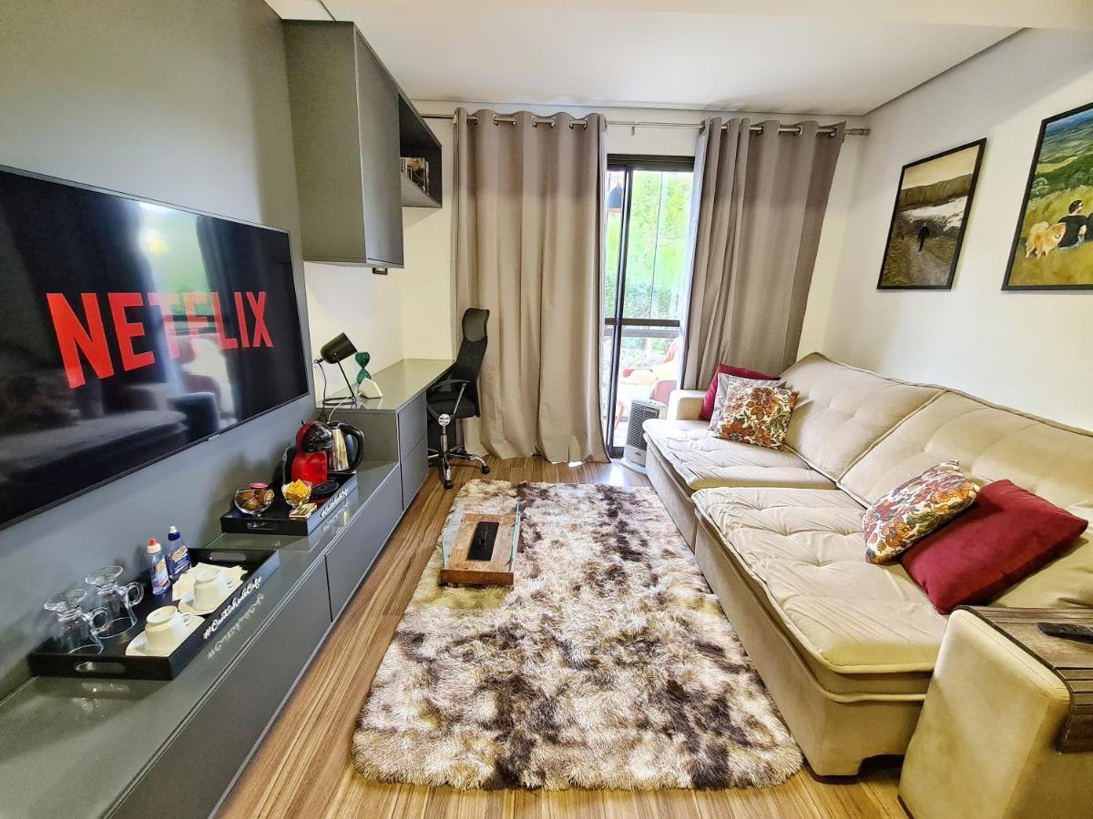 Loft Cama King 3 Min Do Centrinho Campos do Jordao