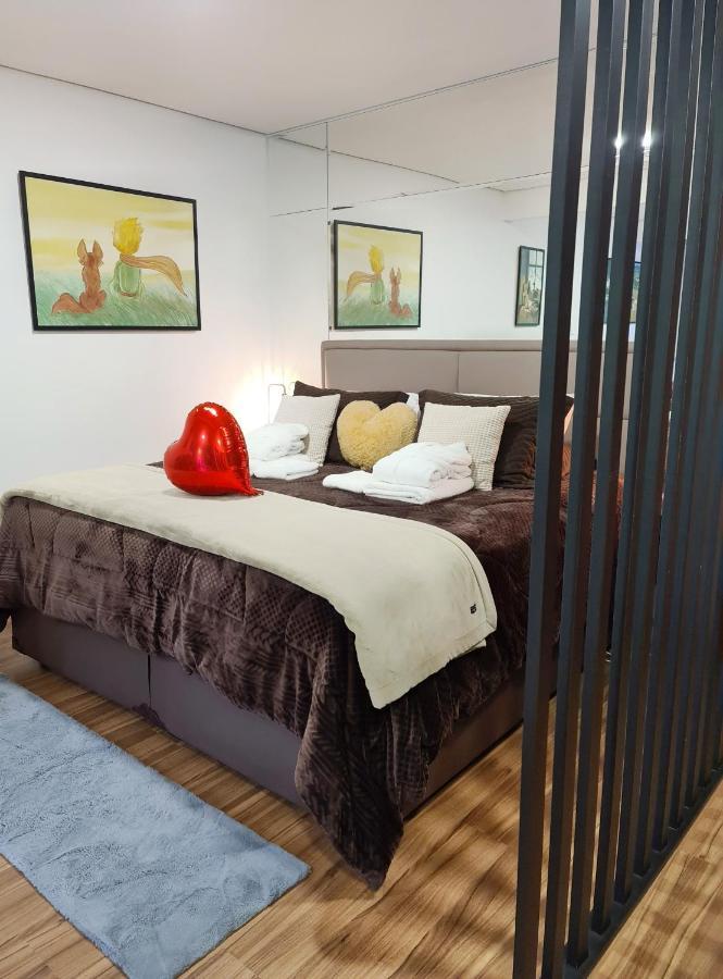 Loft Cama King 3 Min Do Centrinho Apartment *